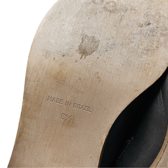 Madewell Black Leather Slip On Harper Mules - 8.5 - Picture 12 of 12